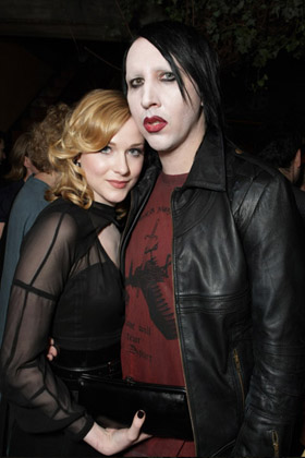 Marilyn Manson, Evan Rachel Wood, break, up, breakup, split, engagement, dating, together, couple, pictures, picture, photos, photo, pics, pic, images, image, hot, sexy, latest, new, 2010