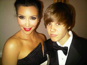 Kim Kardashian, Justin Bieber, pictures, picture, photos, photo, pics, pic, images, image, hot, sexy, latest, new, 2010