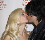 Criss Angel and Holly Madison