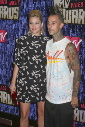 Travis Barker and Shanna Moakler