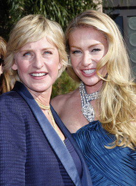 Ellen DeGeneres and Portia de Rossi