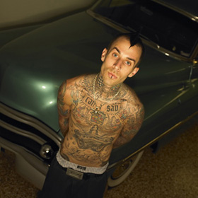 Travis Barker, pictures, picture, photos, photo, pics, pic, images, image, hot, sexy, shirtless, Stephen Wayda